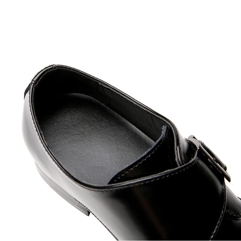 aesido New Men's Genuine Leather Business Shoes