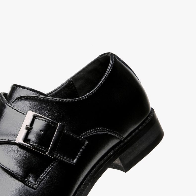aesido New Men's Genuine Leather Business Shoes