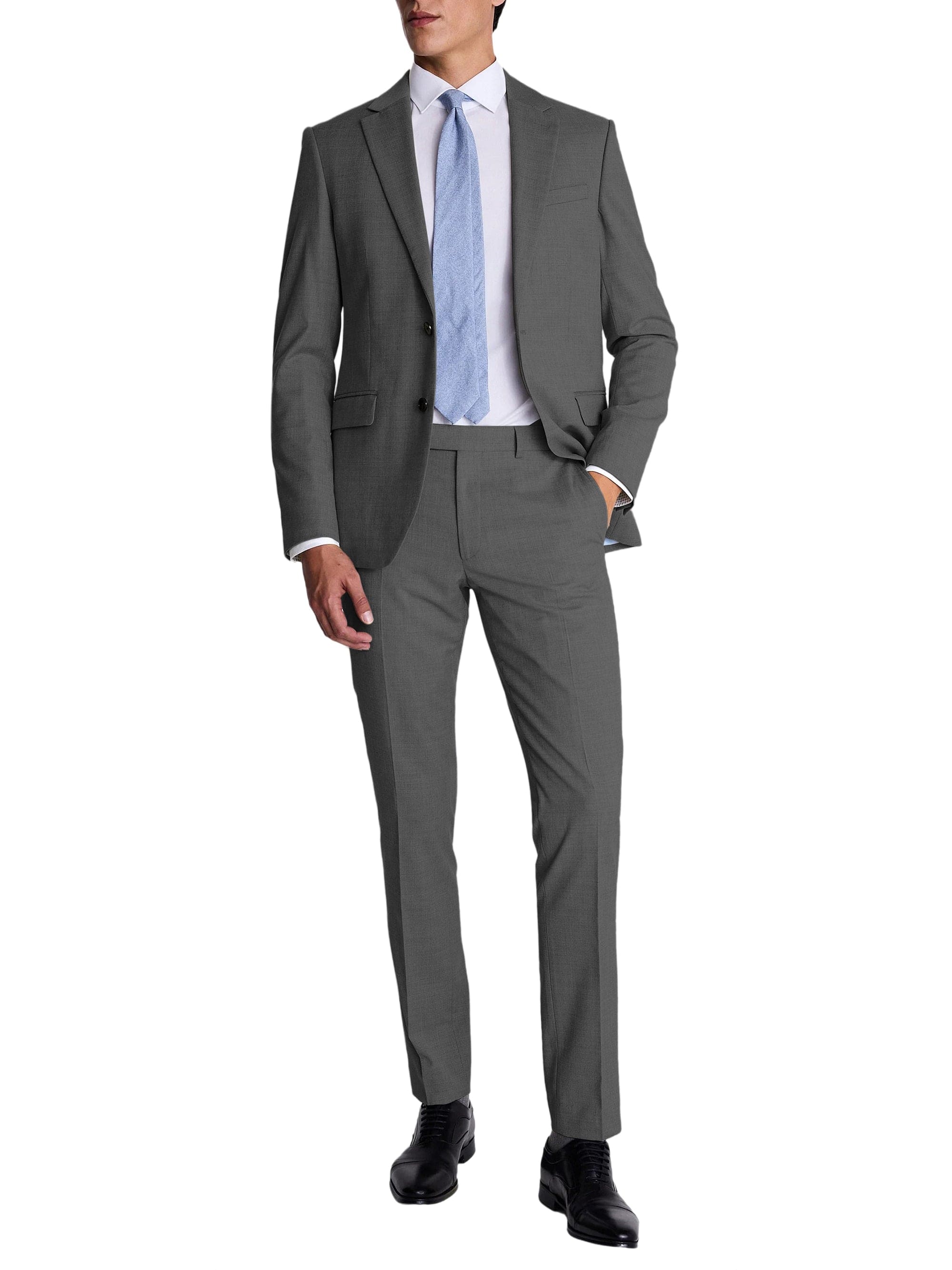 aesido Slive Men’s Two-Piece Suit Set – Blazer & Pants