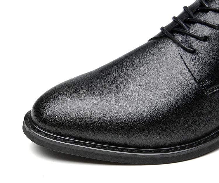aesido Spring Summer Business Casual Soft Leather Shoes For Men