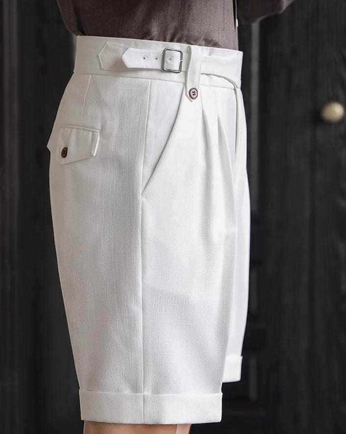 aesido Summer Breathable High Waist Casual Men's Shorts